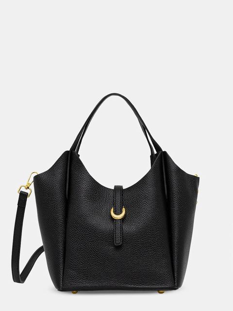 Answear.LAB torebka skórzana kolor czarny - zdjęcie produktu nr 1