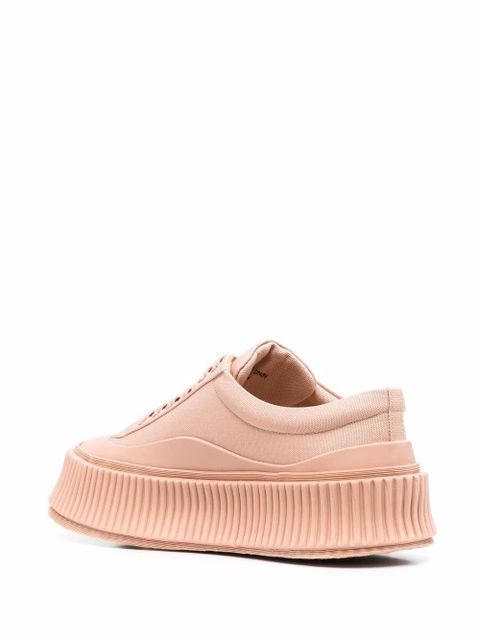 Jil Sander chunky-sole low-top sneakers - Pink