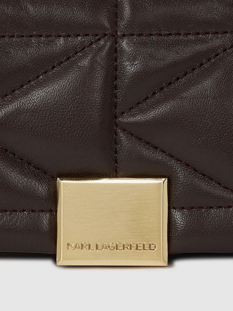 Karl Lagerfeld torebka K/KUILT kolor brązowy A1W30435 - zdjęcie produktu nr 2