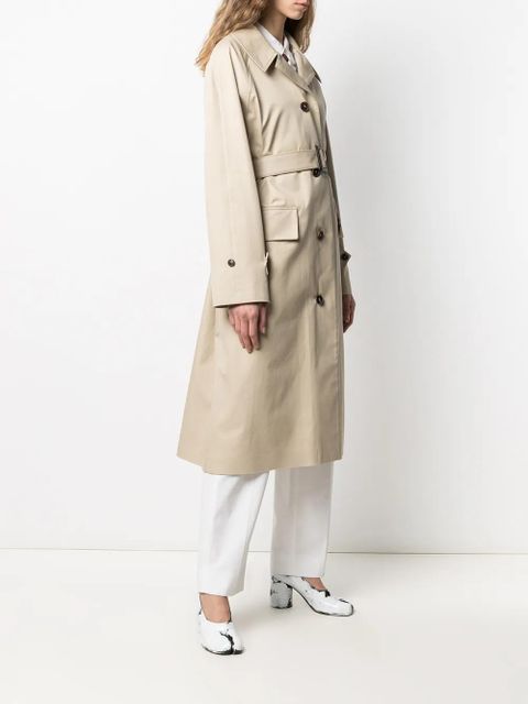 Maison Margiela single-breasted trench coat - Neutrals