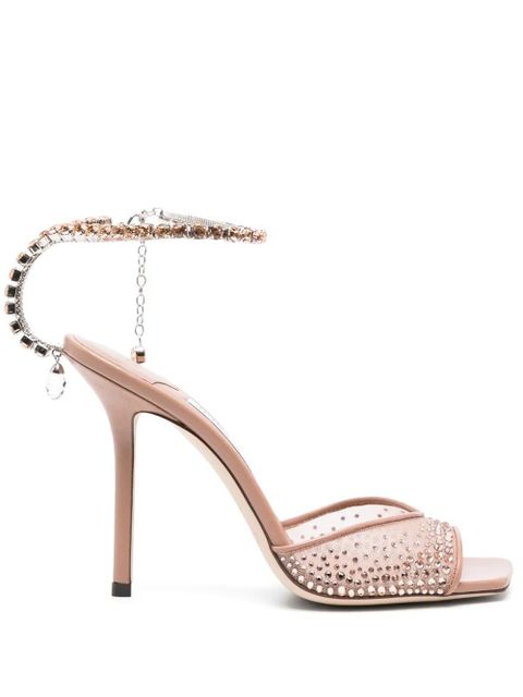 Jimmy Choo Saeda 100mm sandals - Pink - zdjęcie produktu nr 1
