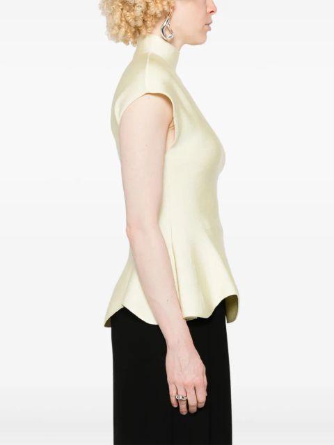 KHAITE Andra top - Yellow