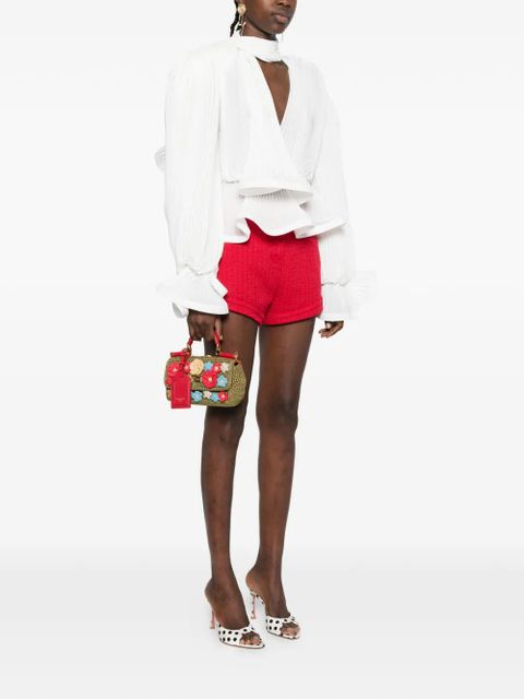 Dolce & Gabbana My Sicily floral-appliqué tote bag - Green - zdjęcie produktu nr 2