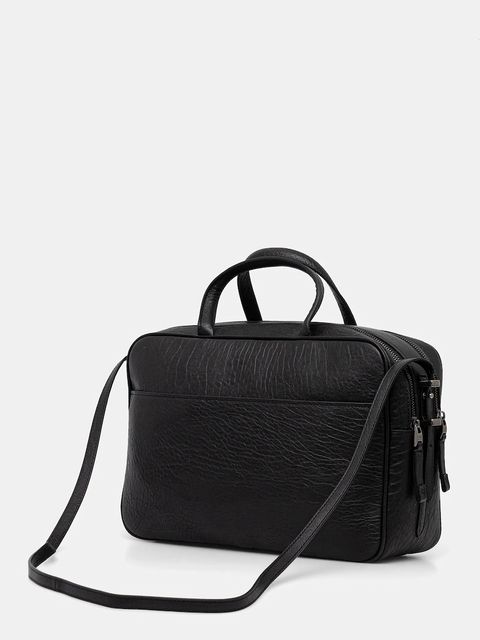 Weekend Max Mara torebka skórzana PALOS kolor czarny 2525516085600