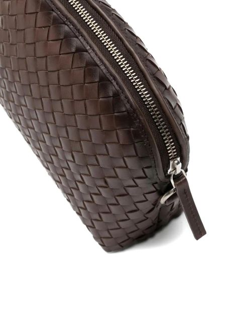 DRAGON DIFFUSION woven crossbody bag - Brown