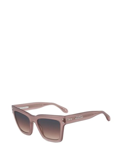 Isabel Marant Eyewear Carmy square-frame sunglasses - Pink - zdjęcie produktu nr 2