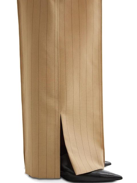 Jil Sander pinstriped trousers - Neutrals