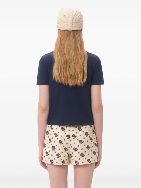 Valentino Garavani embroidered polo shirt - Blue - zdjęcie produktu nr 2