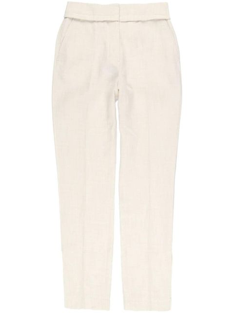 Jacquemus Le pantalon Tibau trousers - White - zdjęcie produktu nr 1