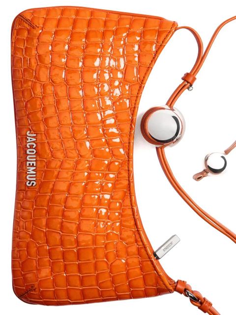 Jacquemus The Bisou Perle shoulder bag - Orange