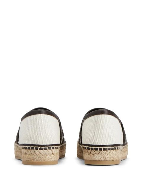Tod's Kate chain-pattern espadrilles - Neutrals