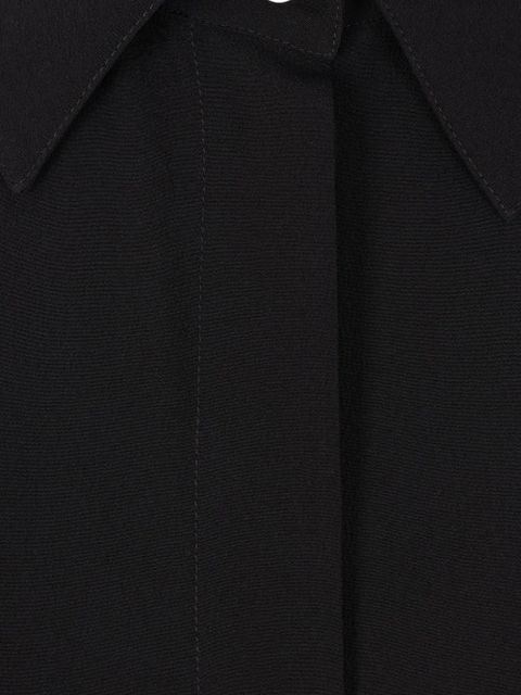 The Row Esetan silk shirt - Black