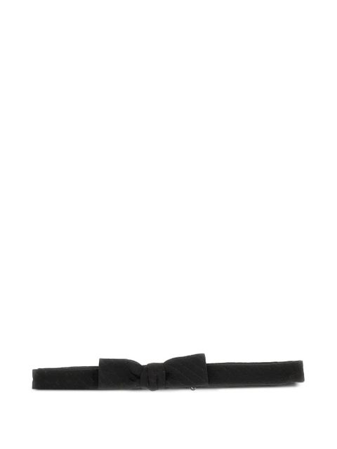 Gucci rectangular G buckle leather belt - Black - zdjęcie produktu nr 1