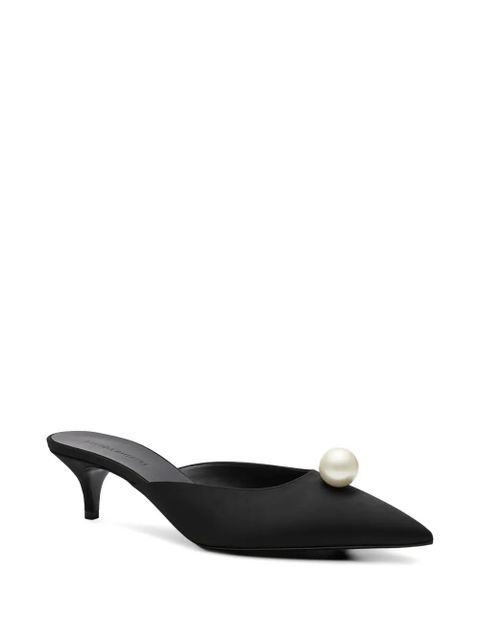 Magda Butrym pearl-detail mules - Black - zdjęcie produktu nr 2