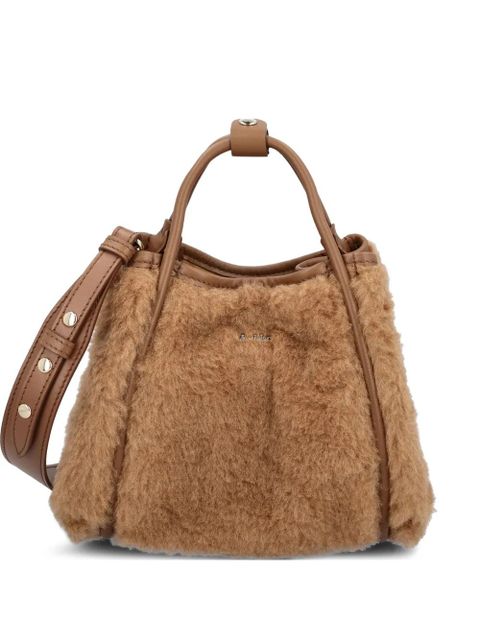 Max Mara Marine fur tote bag - Brown - zdjęcie produktu nr 1