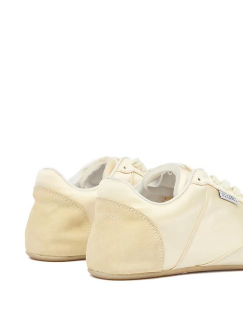 MM6 Maison Margiela lace-up panelled sneakers - Neutrals