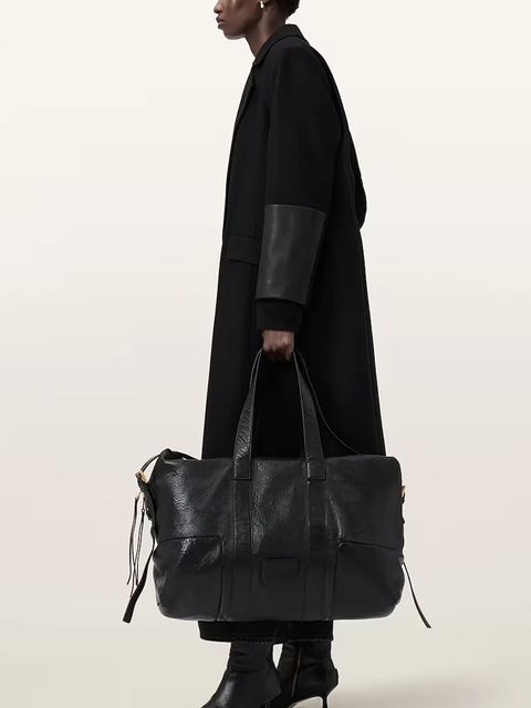 AllSaints torebka skórzana - zdjęcie produktu nr 2