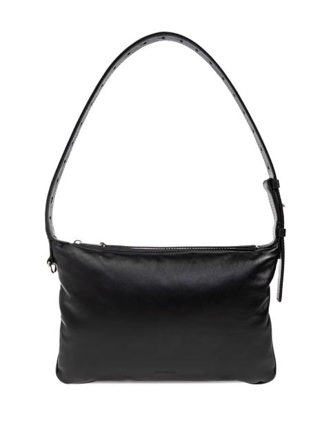 Moncler small Vetta leather logo-plaque shoulder bag - Black - zdjęcie produktu nr 2