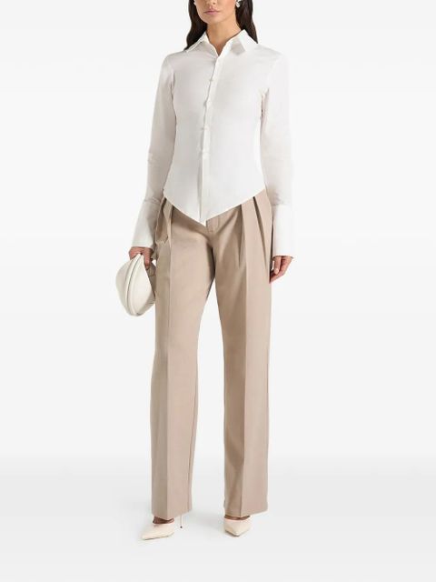 Manière De Voir Sonia sculpted angular shirt - White - zdjęcie produktu nr 2