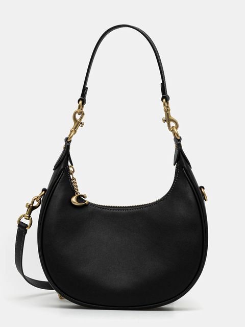 Coach torebka skórzana Jonie 22 kolor czarny CBG16