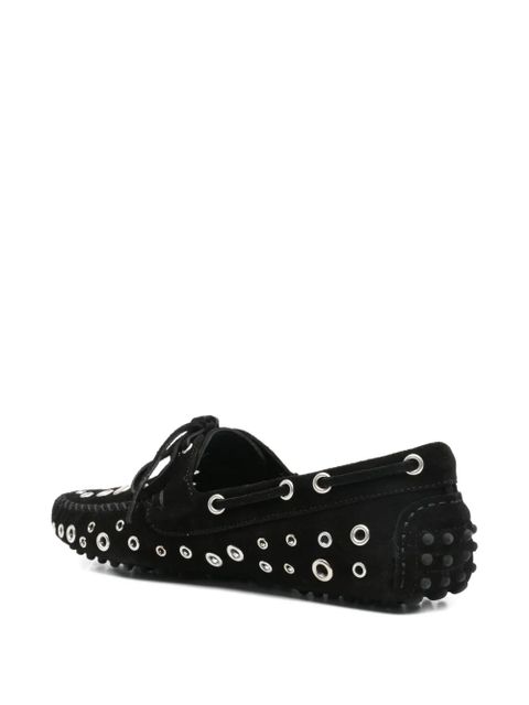 Gimaguas eyelets lace-up loafers - Black