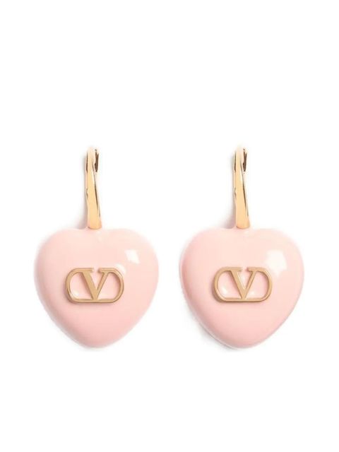 Valentino Garavani Coeur Royal earrings - Pink - zdjęcie produktu nr 1