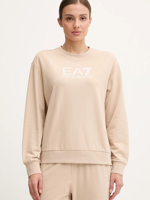 EA7 Emporio Armani dres damski kolor beżowy AF13135.7W000115 - zdjęcie produktu nr 2