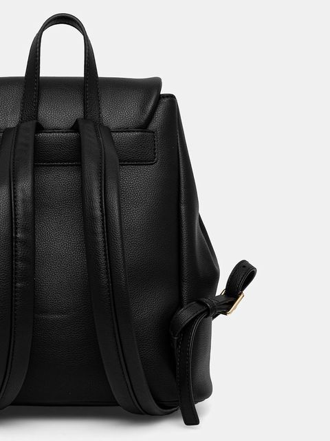 Tommy Hilfiger plecak damski kolor czarny mały gładki AW0AW17470 - zdjęcie produktu nr 2