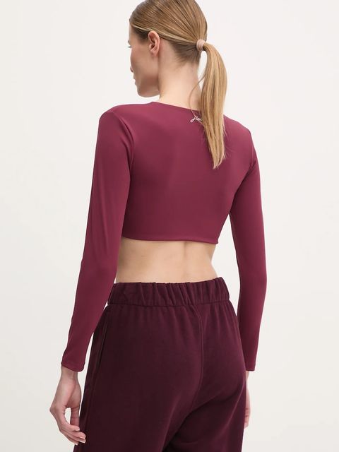 JOYINME longsleeve do jogi Luna Twist kolor bordowy Luna Twist