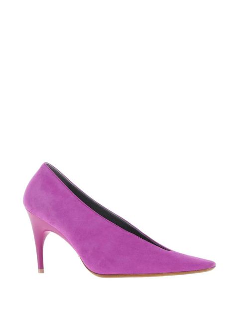 Balenciaga Duchesse suede pumps - Purple - zdjęcie produktu nr 2