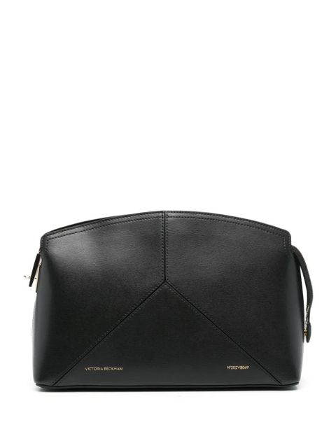 Victoria Beckham Victoria leather clutch bag - Black - zdjęcie produktu nr 1