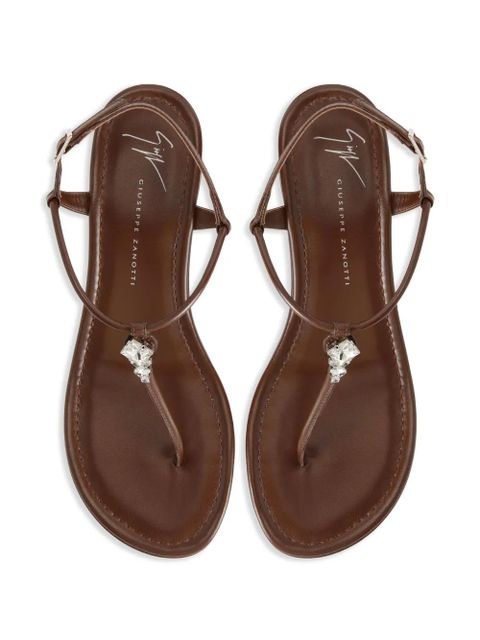 Giuseppe Zanotti 40mm Moonlie sandals - Brown - zdjęcie produktu nr 2