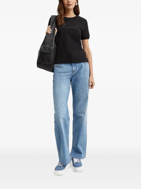 Dolce & Gabbana logo-embroidery T-shirt - Black - zdjęcie produktu nr 2