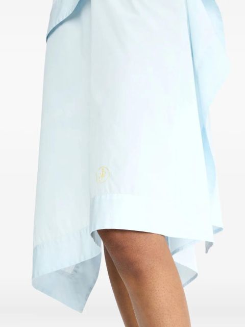 JW Anderson ruffled asymmetric skirt - Blue