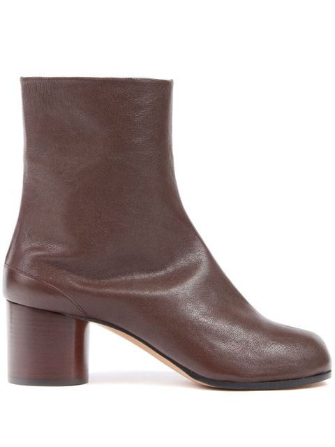 Maison Margiela Tabi 60mm leather ankle boots - Brown - zdjęcie produktu nr 1
