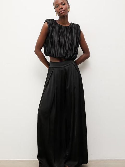 Answear.LAB spodnie damskie z wiskozy