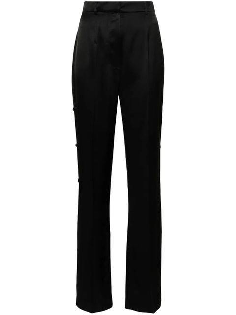 Nanushka Felina straight-leg trousers - Black - zdjęcie produktu nr 1