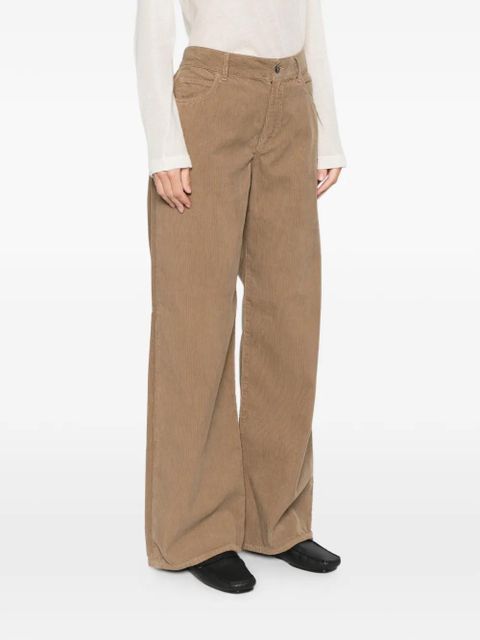 The Row Eglitta corduroy-pocket trousers - Brown - zdjęcie produktu nr 2
