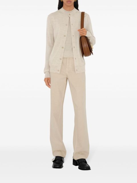 Burberry wool cardigan - Neutrals - zdjęcie produktu nr 2