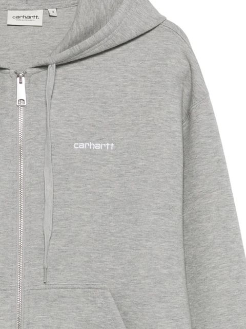Carhartt WIP drawstring zip sweatshirt - Grey