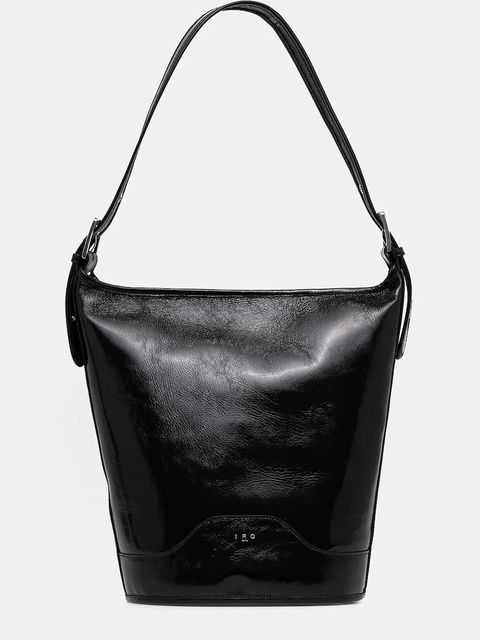 IRO torebka skórzana WM44ZYKECR kolor czarny ZYKECR - zdjęcie produktu nr 1