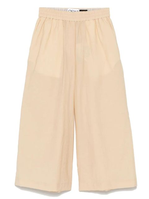 LOEWE Anagram-motif trousers - Neutrals - zdjęcie produktu nr 1
