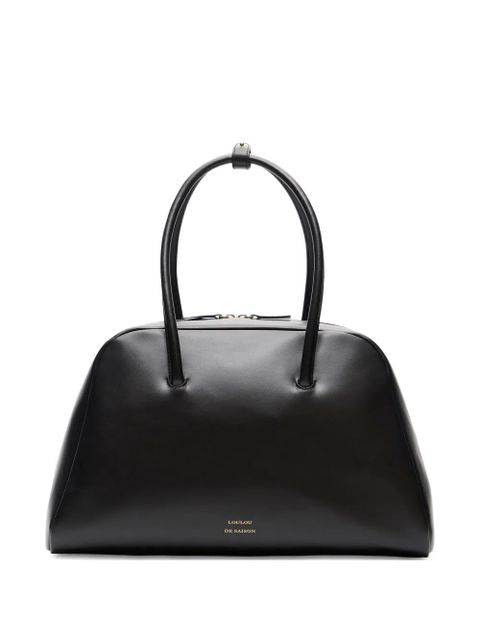 LouLou de Saison logo-print tote bag - Black - zdjęcie produktu nr 1