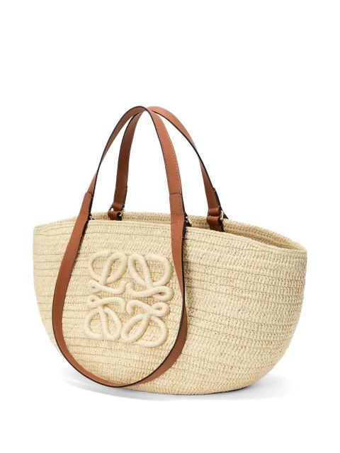 LOEWE medium Eclipse basket shoulder bag - Neutrals - zdjęcie produktu nr 2