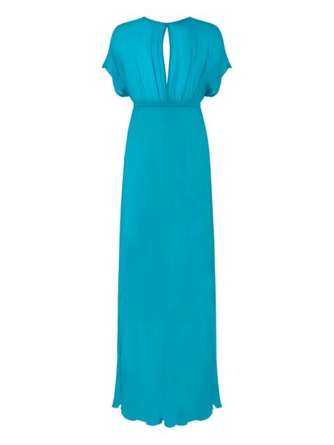 PINKO keyhole maxi dress - Blue - zdjęcie produktu nr 2
