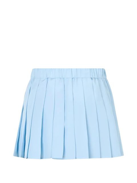 Valentino Garavani pleated shorts - Blue - zdjęcie produktu nr 2
