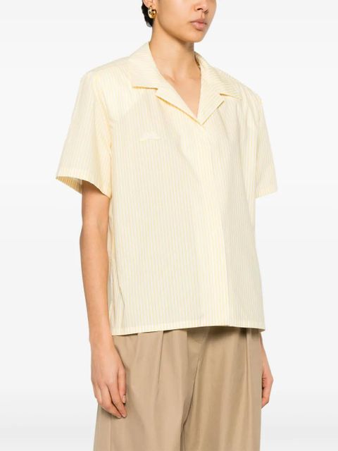Rowen Rose striped shirt - Yellow