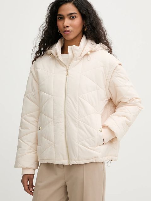 Liu Jo kurtka kolor beżowy przejściowa TA6224 T324A - zdjęcie produktu nr 1