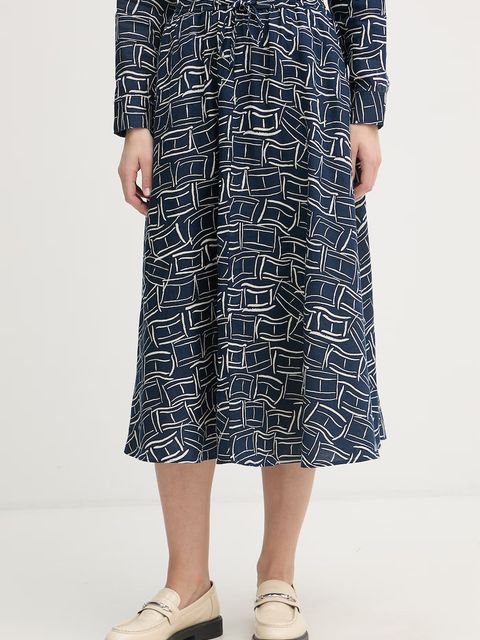 Tommy Hilfiger spódnica lniana - zdjęcie produktu nr 2