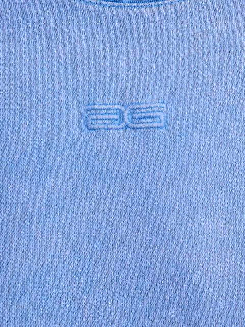 Gestuz t-shirt bawełniany damski kolor niebieski 10909249